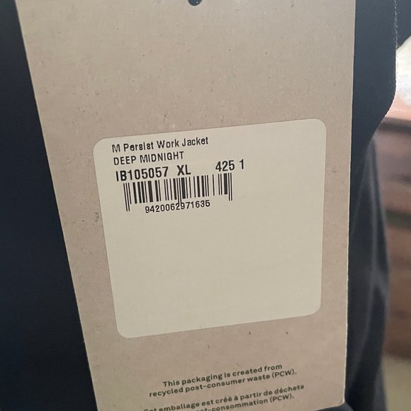 BNWT Icebreaker Men's Wool-Nylon Blend Tabi Persist Work Jacket - XL - Picture 5 of 6